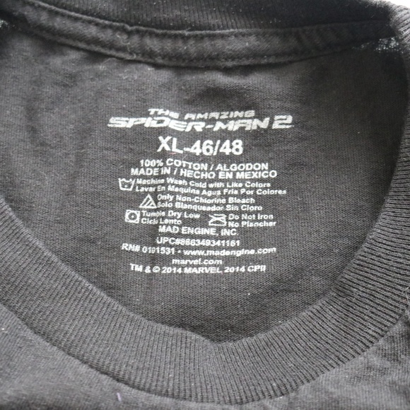 Spider man T-shirt mens XL - A0 - Picture 5 of 7